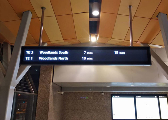 Επίδειξη μηνυμάτων μητρών των οδηγήσεων P6 P8 P10 για το σταθμό μετρό μετρό λεωφορείων