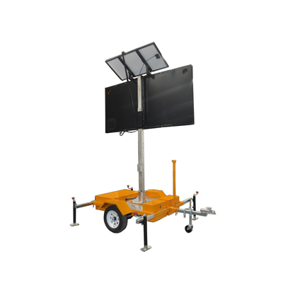 Truck Van Trailer VMS Road πίνακας μηνυμάτων κυκλοφορίας των κινητών οδηγήσεων σημαδιών
