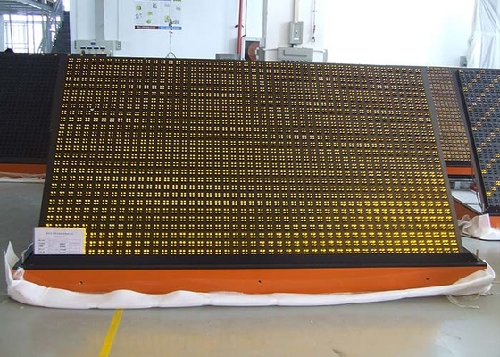 VMS των οδηγήσεων εναλλασσόμενου ρεύματος 110V 240V δυναμικό σημάδι μηνυμάτων κυκλοφορίας οθόνης μητρών σημαδιών