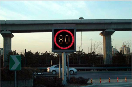 VMS των οδηγήσεων EN12966 SMD σημάδια ορίου ταχύτητας για την οδική ασφάλεια εθνικών οδών