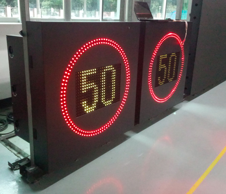 50W P20 ηλεκτρονικός ορίου ταχύτητας πίνακας μηνυμάτων κυκλοφορίας σημαδιών ψηφιακός