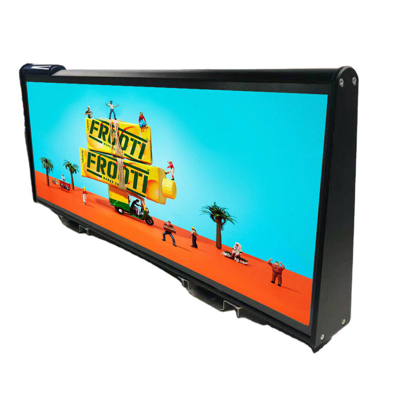 Τα πλήρη σημάδια 3840Hz των οδηγήσεων στεγών αυτοκινήτων χρώματος 5000nits P2.5 υψηλά αναζωογονούν το ποσοστό