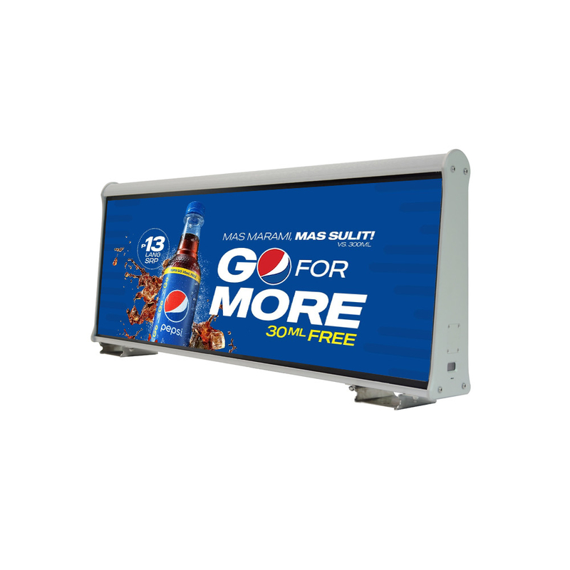 Πλήρεις χρώματος 3840Hz ταξί στεγών των οδηγήσεων οθόνες διαφήμισης επίδειξης κινητές